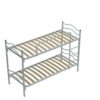 Pat Mosen supraetajat metal culoare alb