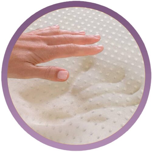 Perna memory cu esențe naturale de Lavanda - efectul memory