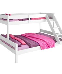 Pat Family – 3 persoane – supraetajat alb_v_roz