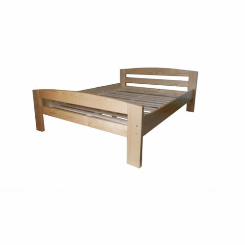 Pat dormitor Erling lemn masiv brad 2 persoane 01