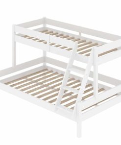 Pat suraetajat Family - 3 persoane - alb