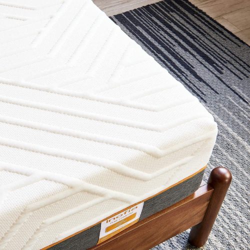 Saltea memory cu infuzie de gel 120x200 cm Inofia Pure Confort 22 cm detaliu căptușeală